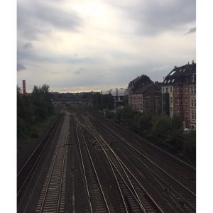 Rel kereta api Wuppertal