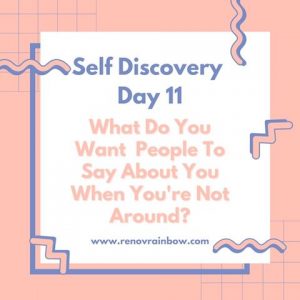 self discovery day 11