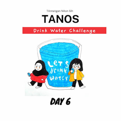 Tanos drink water challenge day 6