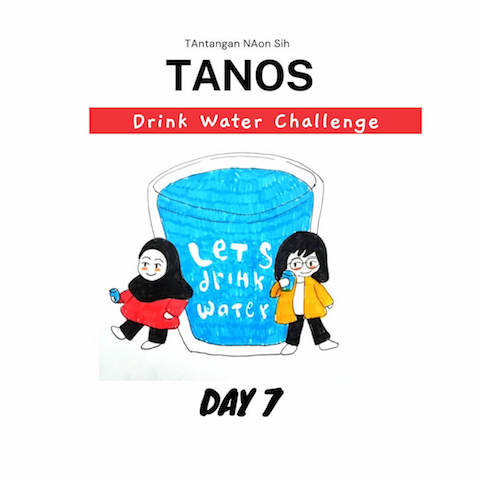 Tanos drink water challenge day 7
