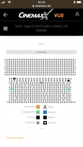 Cinemax Essen Seat Reservation